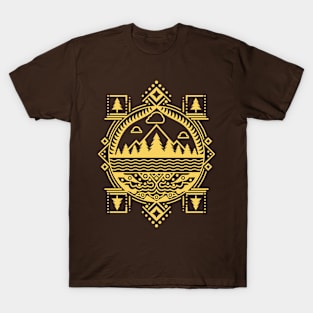 Mandala Mother Earth Day T-Shirt